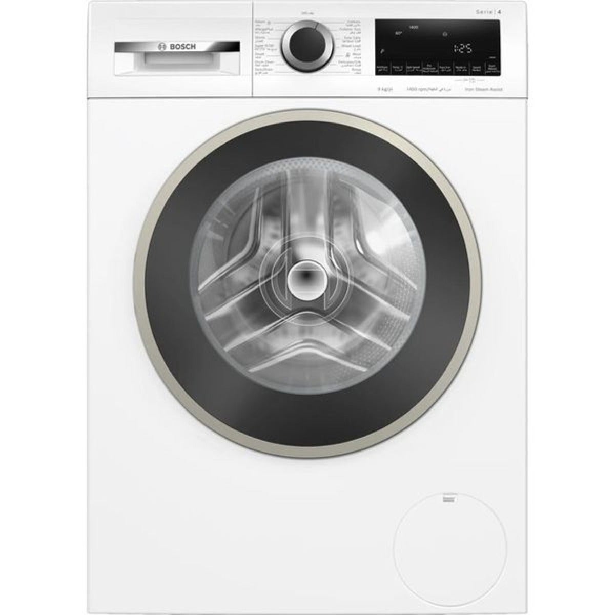 Bosch  Series 4 Front Load Washer 9 kg,White (WGA14400GC)